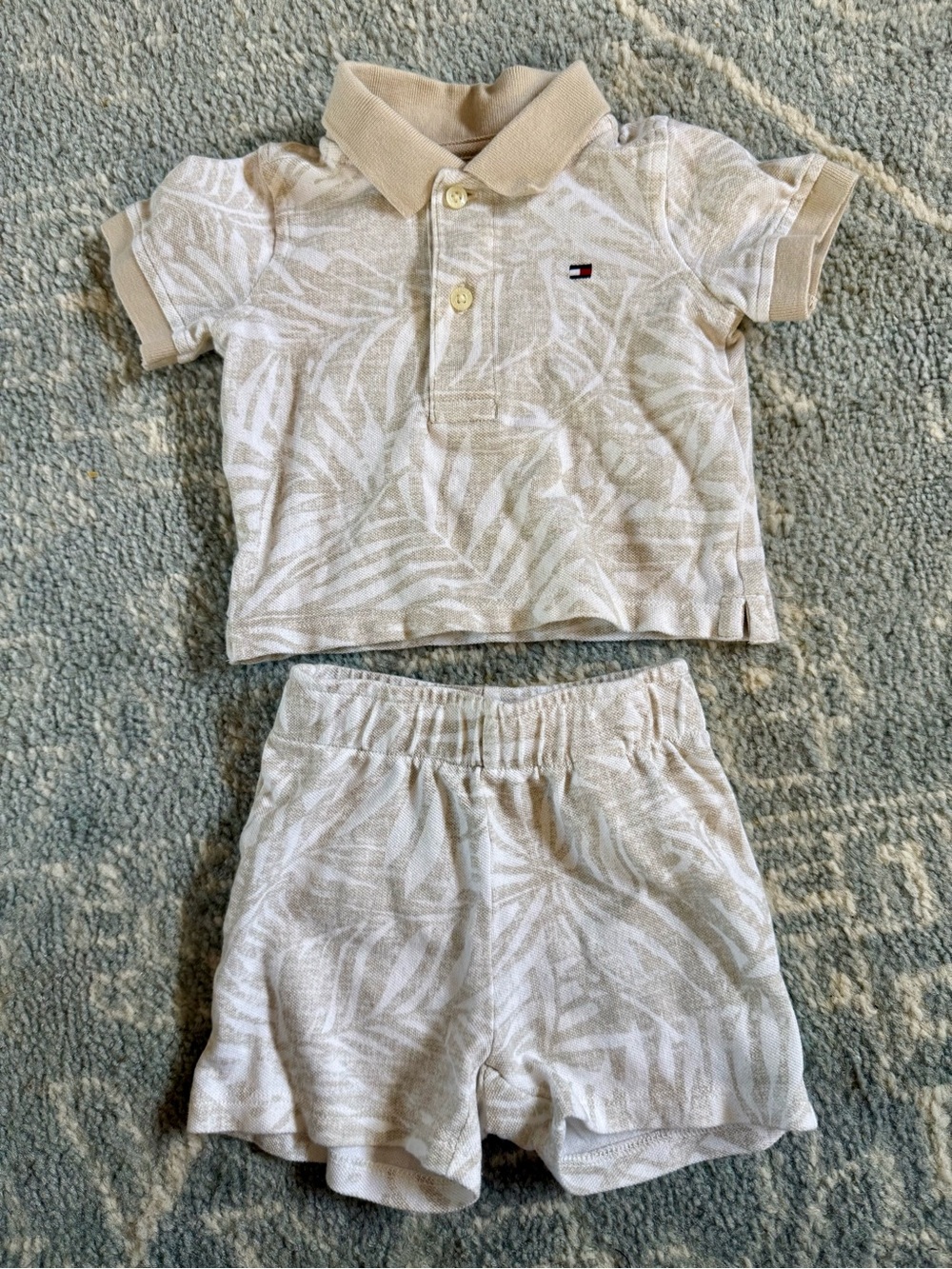 Tommy Hilfiger Polo Top & Shorts Set